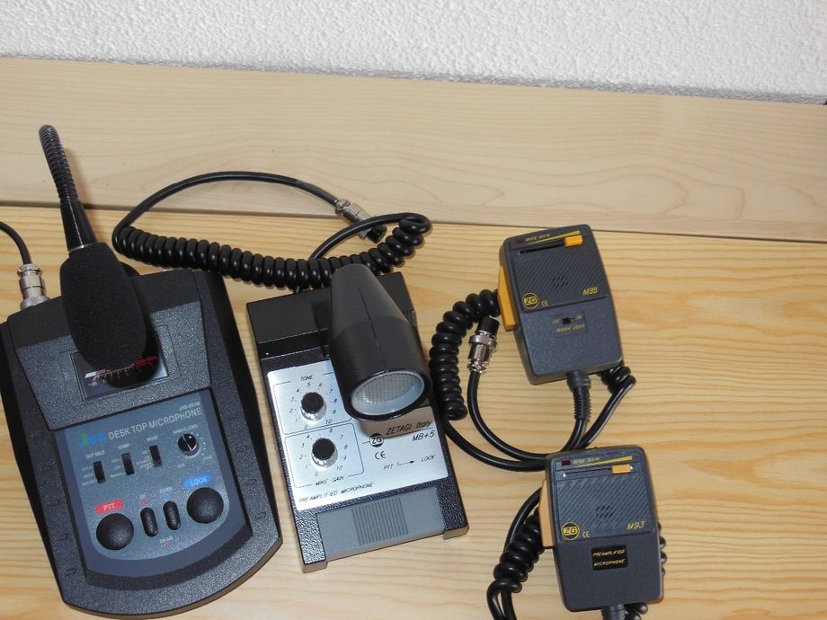 BORDMIC-JCD-201-M-Med Up-Down-Kompr.Kan tilsluttes 2 apparater:
 Kr950,-+Porto-N-Pakken;Kr150,-           
BORDMIC-ZETAGI-MB+5 Med-Tonekontroll . Kr950,-+Porto-N-Pakken;Kr150,-
HÅNDMIC-ZETAGI-M93Pre-Kr 550,-+Porto;Brev;Kr55,-
HÅNDMIC-ZETAGI-M95Pre+R-Beep-Kr650,-+Porto;Brev;Kr55,- Kontakt;epost;odderiks@online.no         


                          
