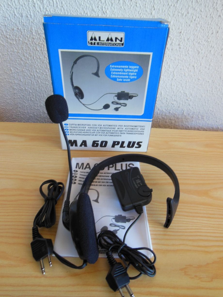 MA-60-PLUS-ALAN-HANDSFREE-AUTOMATIC-VOX;Compatible with;
MIDLAND-ALAN-CTE-;YAESU-ICOM-STANDARD;
Kr 350,-+Porto;Brev;Kr 55,-
Kontakt;epost;odderiks@online.no
