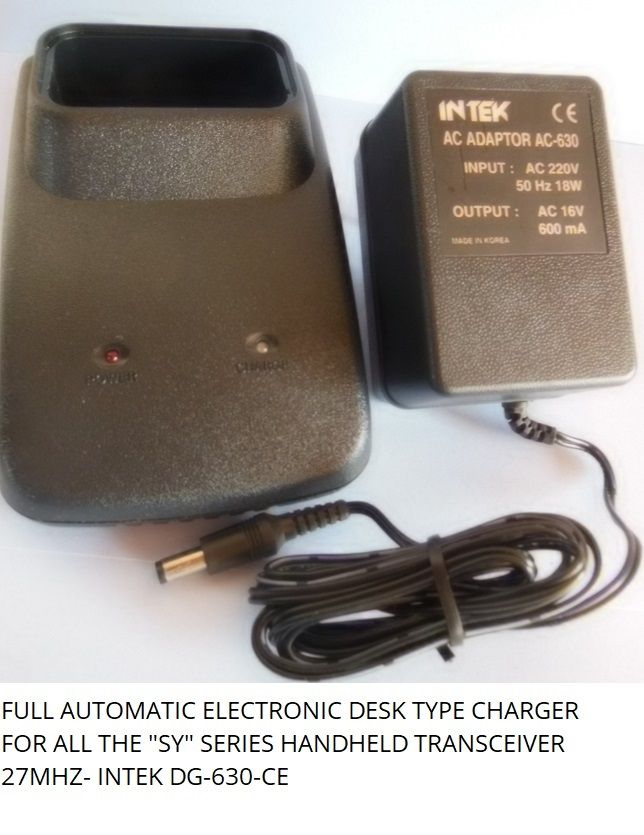 FULL AUTOMATIC CHARGER HANDHELD TRANSCEIVERS;
Kr 650,-+Porto-Norgespakken;
Kontakt; epost;odderiks@online.no