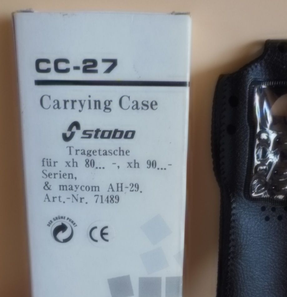 CC-27-Carrying-Case-STABO xh80-xh90-Serien& Maycom-AH-29
Kr150,-+Porto;
Kontakt epost;odderiks@online.no