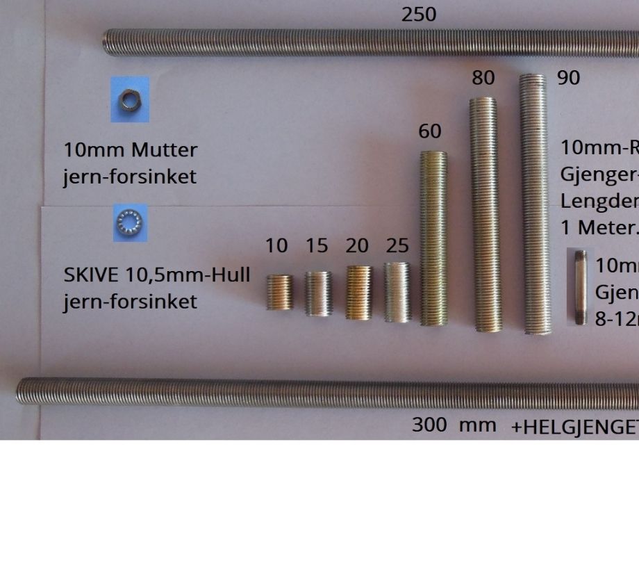 RØRNIPPLER-GJENGET-FORSKELLIGE-LENGDER;Muttere-Skiver;
Kontakt for pris;
odderiks@online.no

