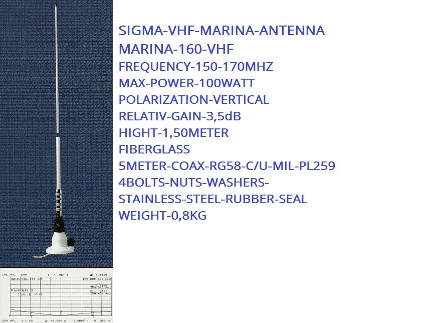 MARINA-160-VHF;Kr850,-+Porto-N-Pakken;Kr280,-
Kontakt;odderiks@online.no